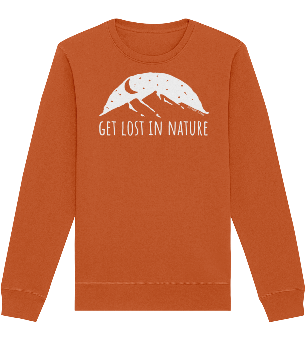 Get Lost in Nature Organic Cotton Sweatshirt | Arvor Life