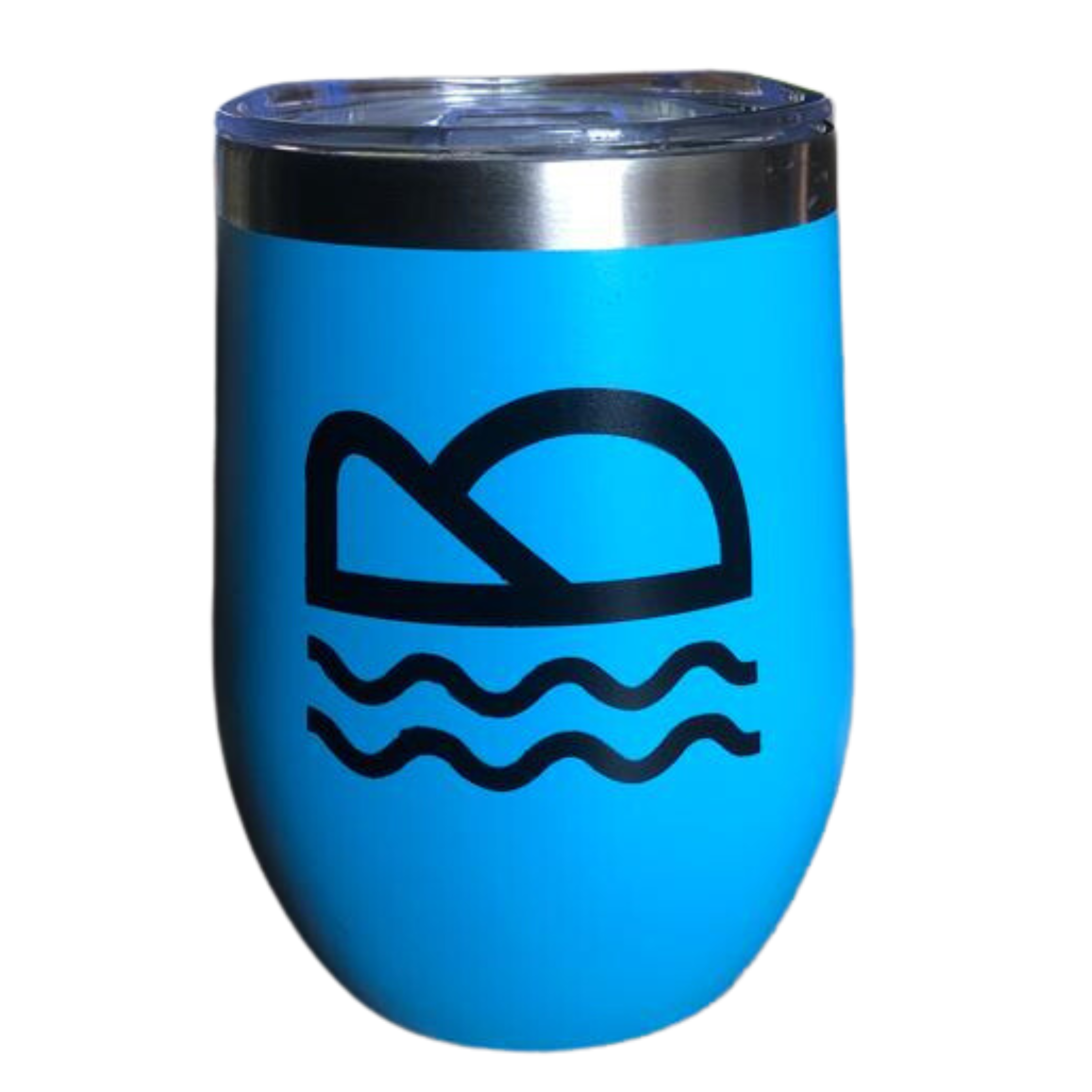 Horizon Blue Stainless Steel Beach Cup
