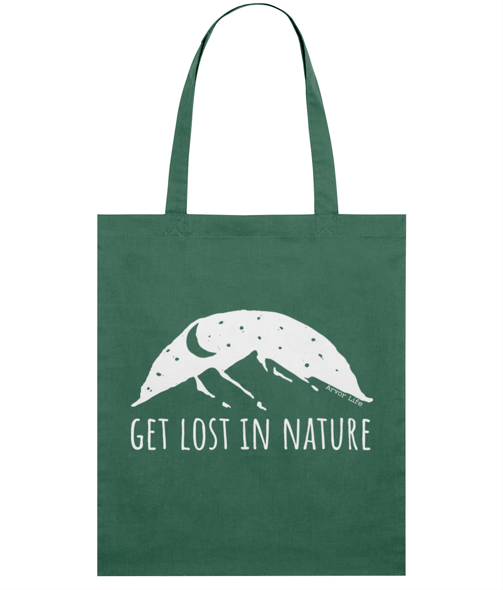 Get Lost In Nature Organic Cotton Tote Bag