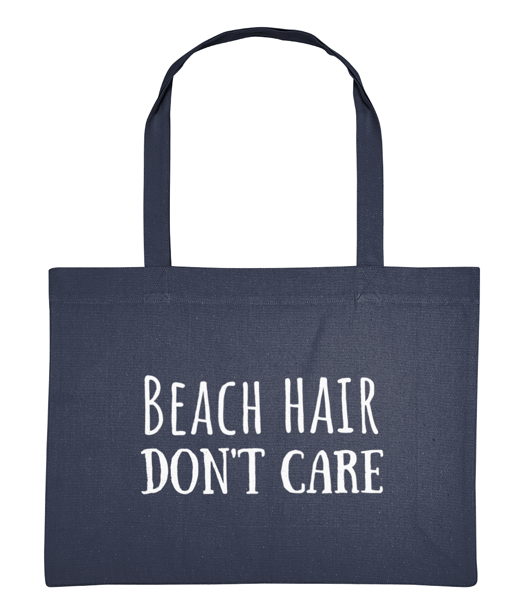 Beach Hair Don't Care Recycled Cotton Shopping Bag