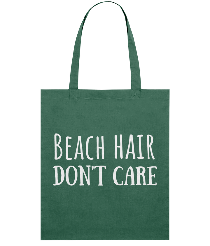 Beach Hair Don't Care Organic Cotton Tote Bag