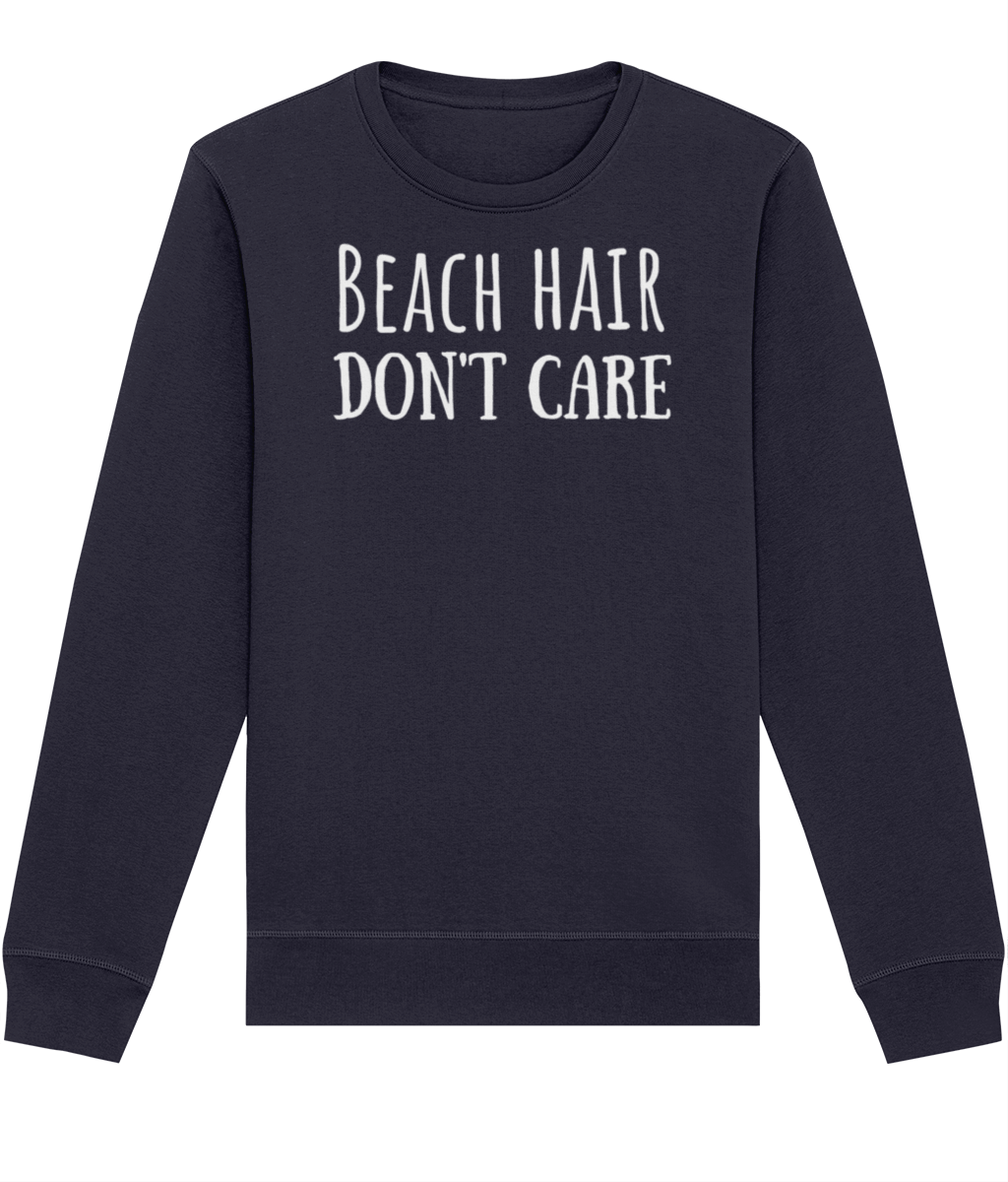 Beach Hair Don't Care Organic Cotton Sweatshirt | Arvor Life