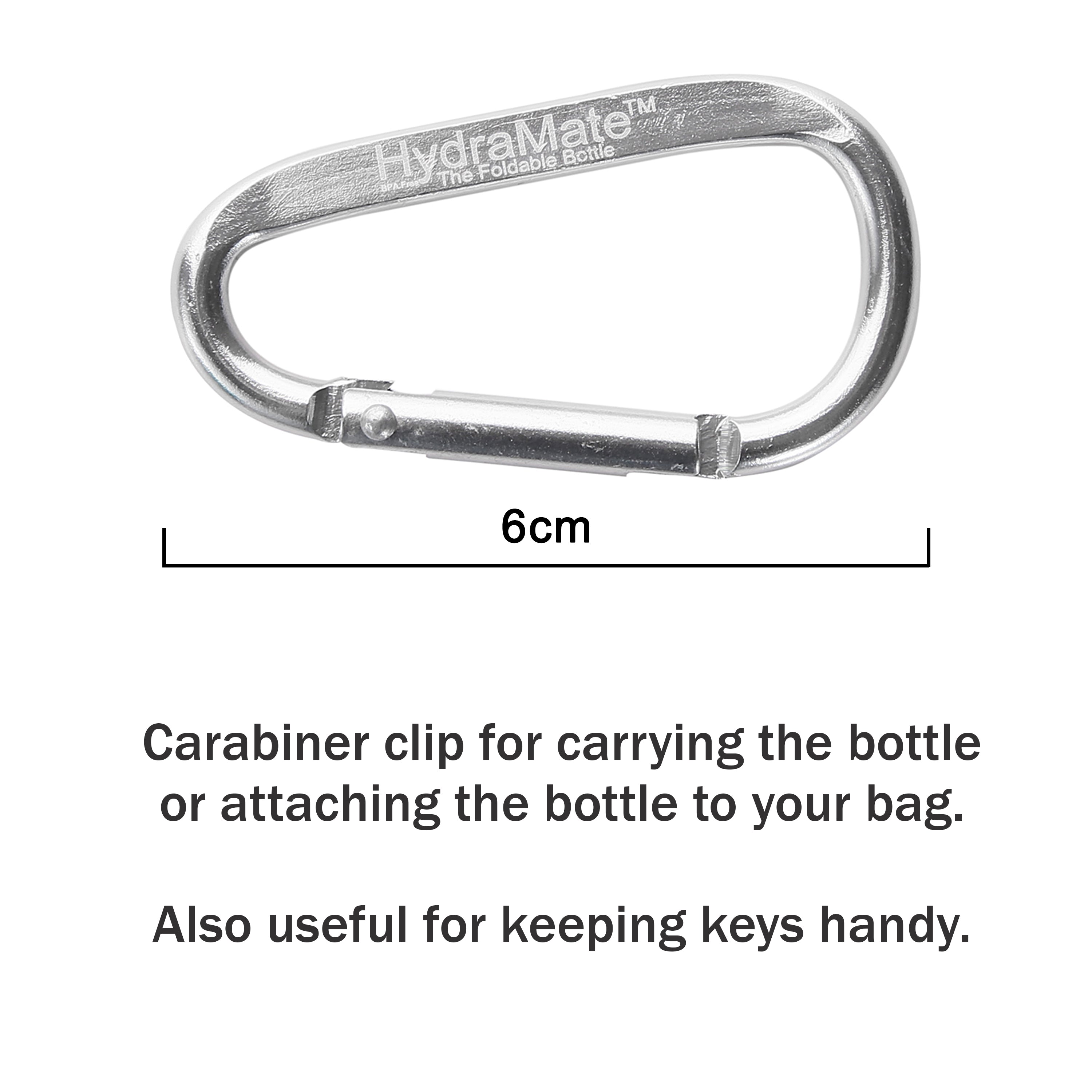 HydraMate Foldable Bottle. Collapsible 750ml