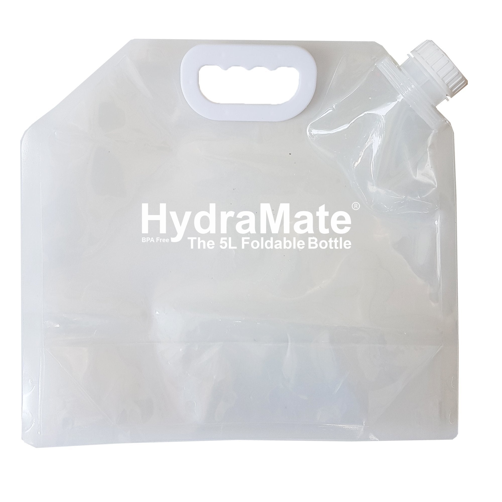 5L Clear Water Bottle HydraMate