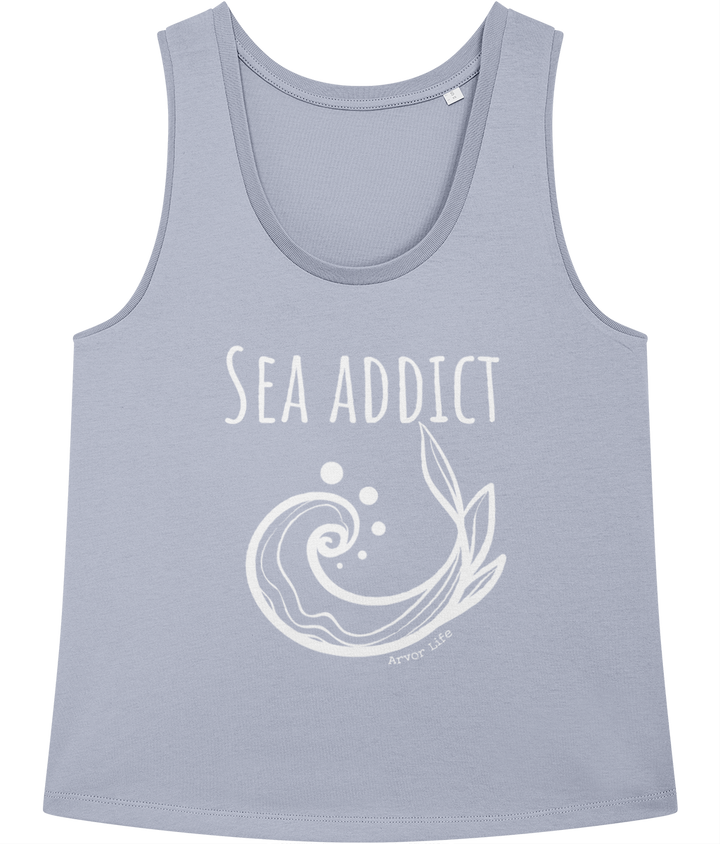 Sea Addict Organic Cotton Vest Top
