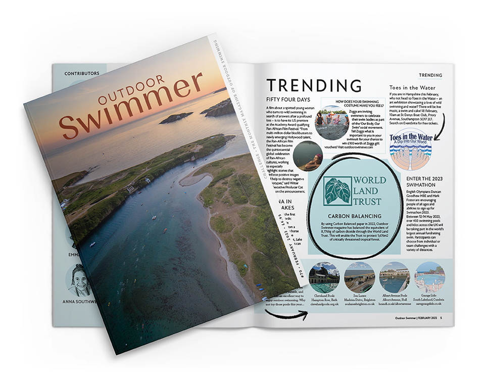 Outdoor Swimmer Magazine – CHALLENGE