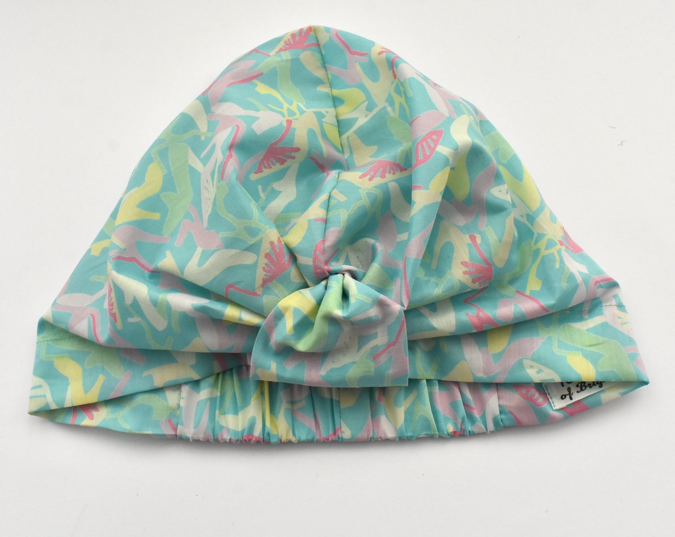 Salty Sea Knot - Swimming Cap Topper - Swim Turban - Clara Shoes