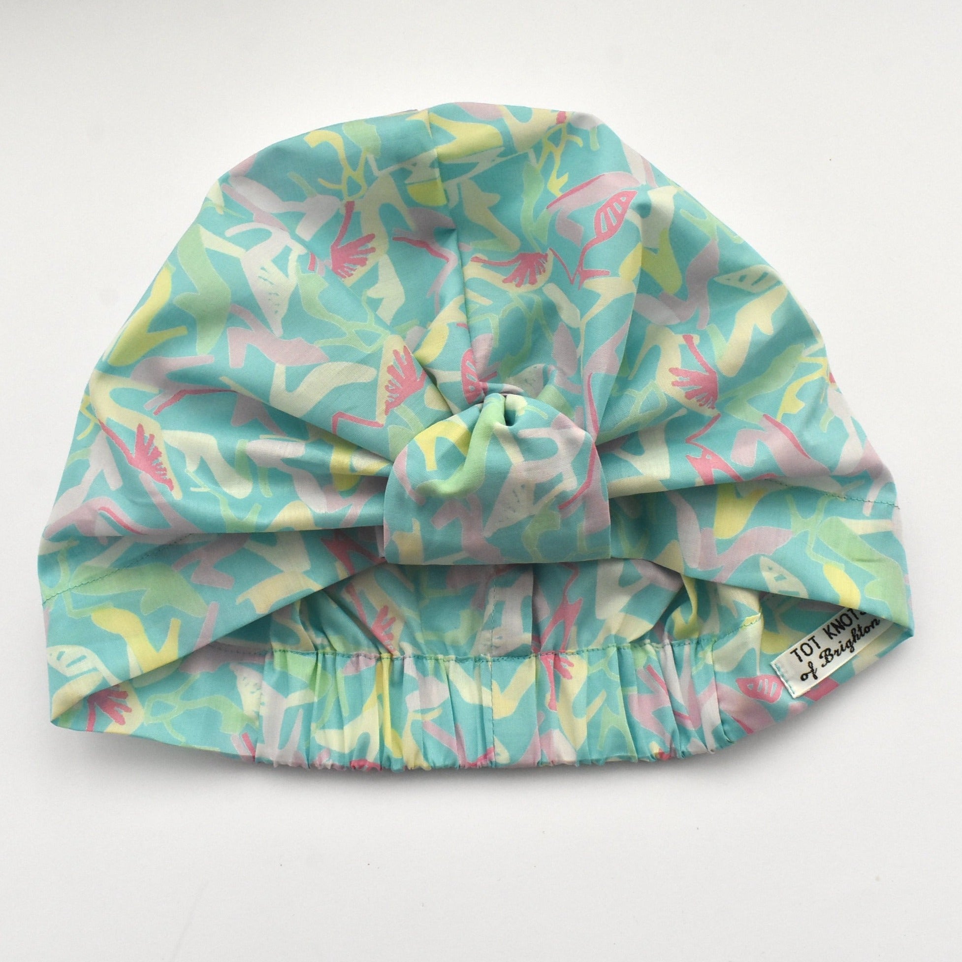 Salty Sea Knot - Swimming Cap Topper - Swim Turban - Clara Shoes