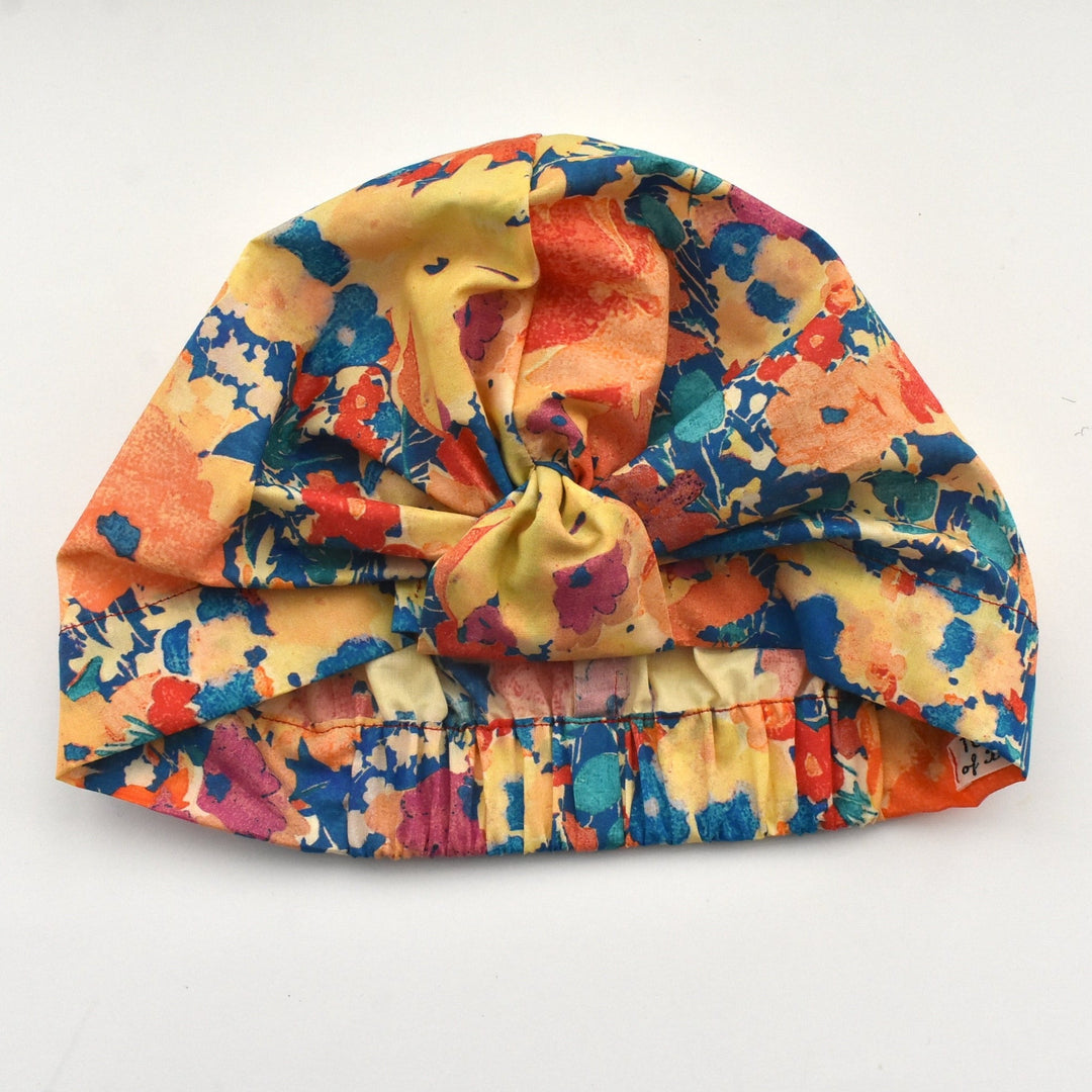 Salty Sea Knot - Swimming Cap Topper - Swim Turban - Deborah