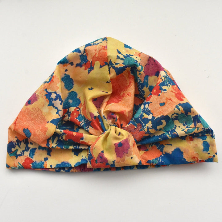 Salty Sea Knot - Swimming Cap Topper - Swim Turban - Deborah