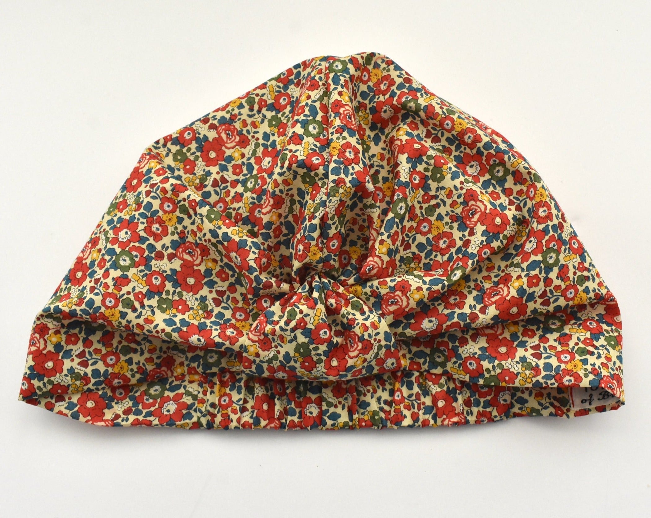 Salty Sea Knot - Swimming Cap Topper - Swim Turban - Betsy Ann Red