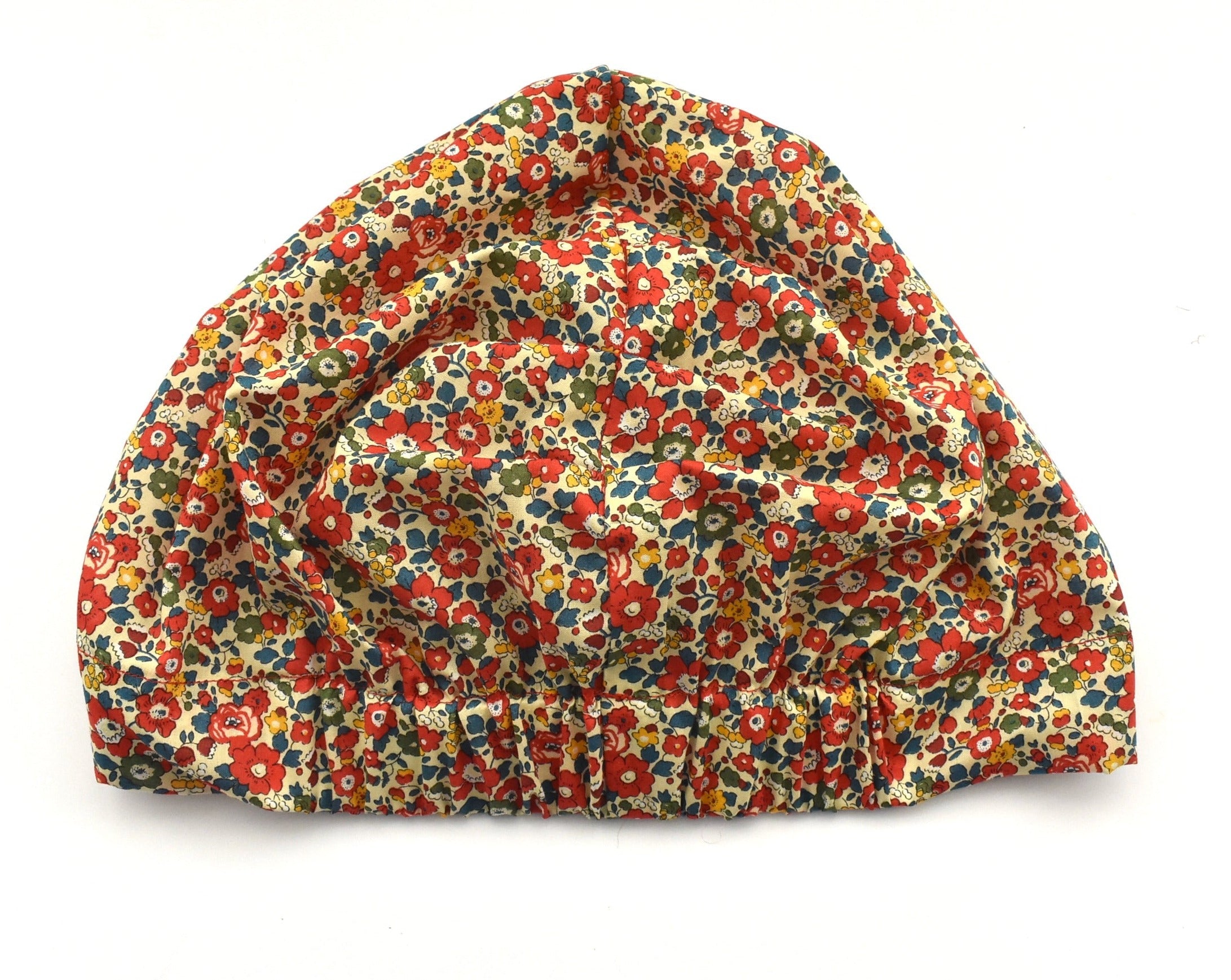 Salty Sea Knot - Swimming Cap Topper - Swim Turban - Betsy Ann Red