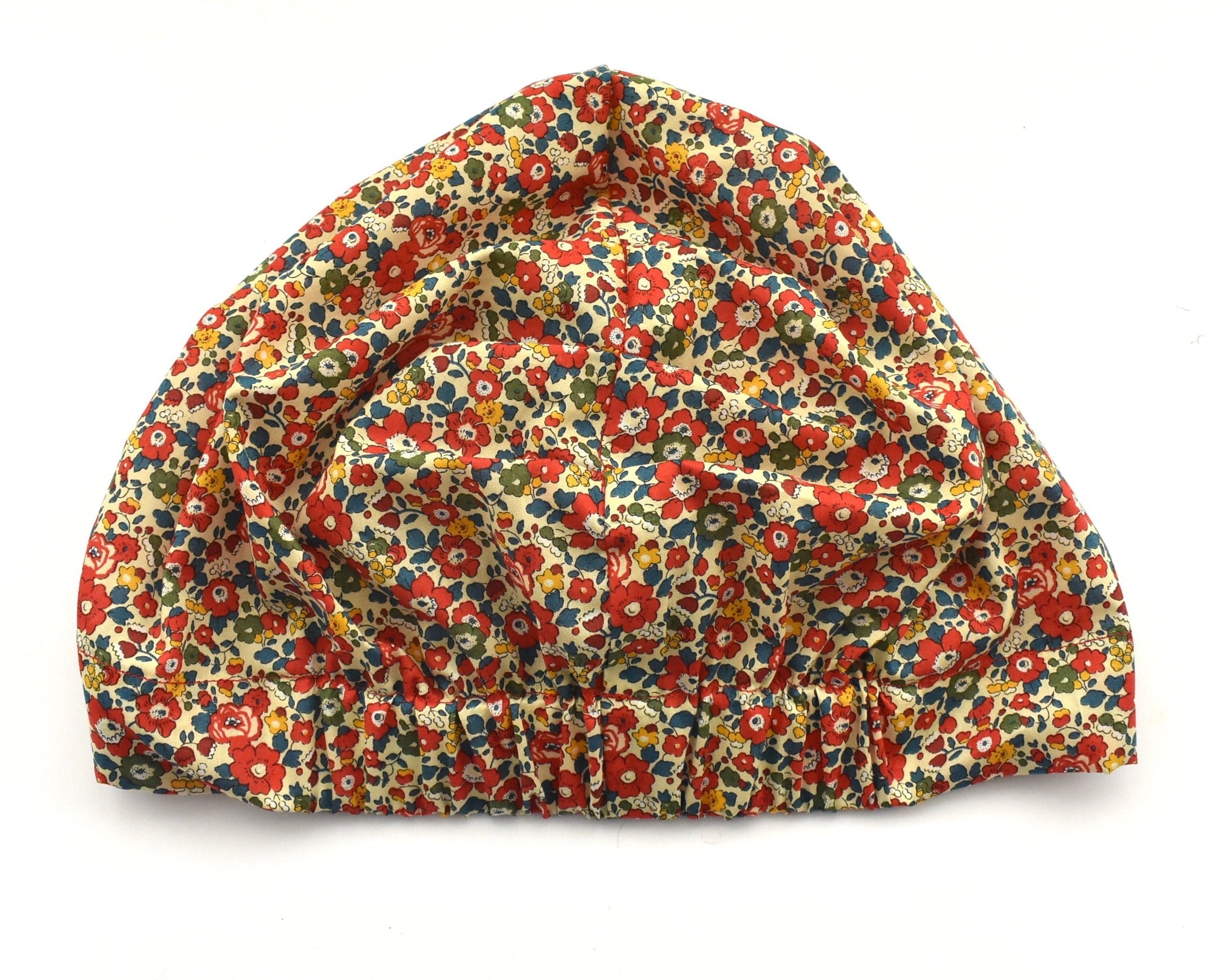 Salty Sea Knot - Swimming Cap Topper / Turban - Betsy Ann Red