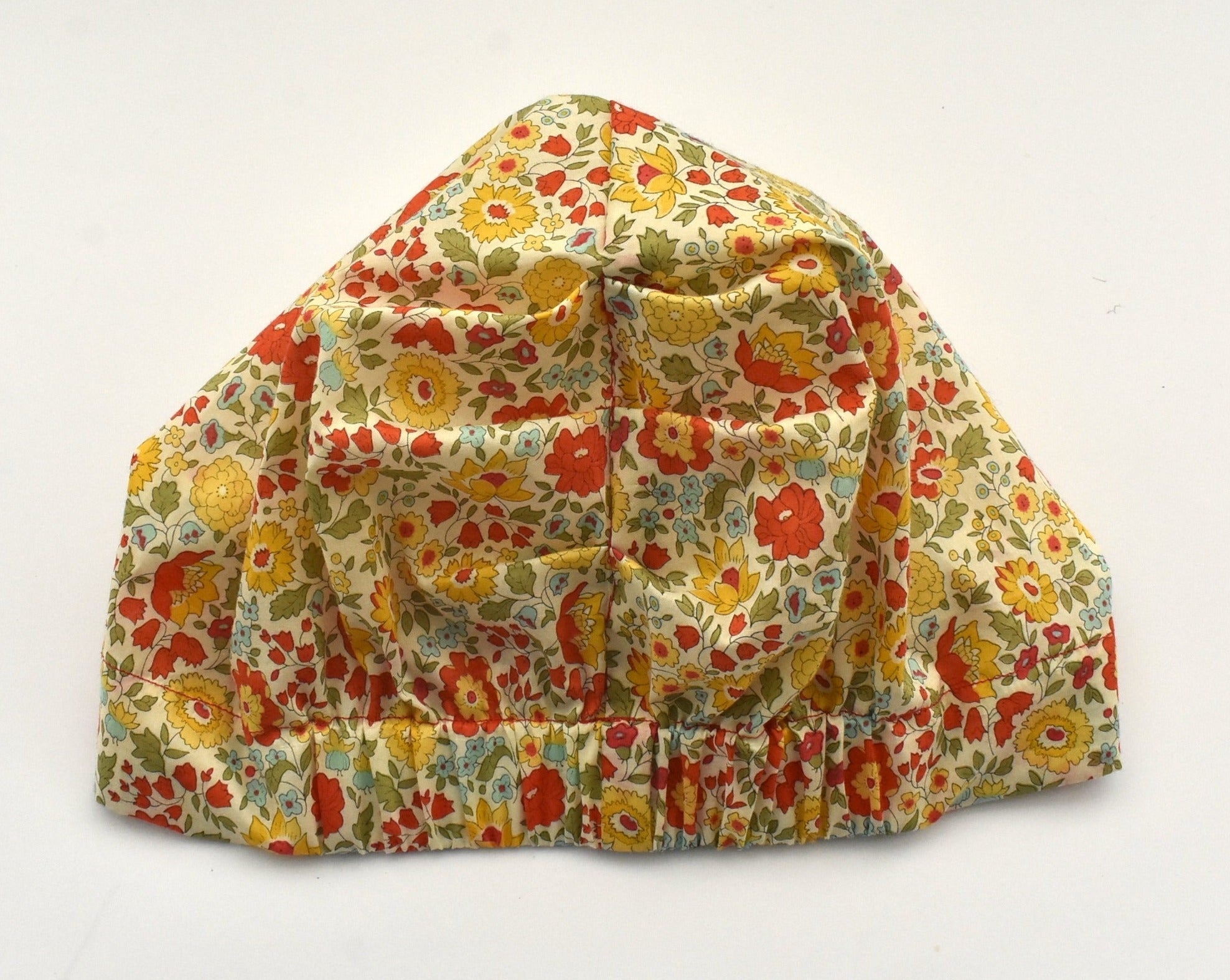 Salty Sea Knot - Swimming Cap Topper - Swim Turban in Yellow D'anjo