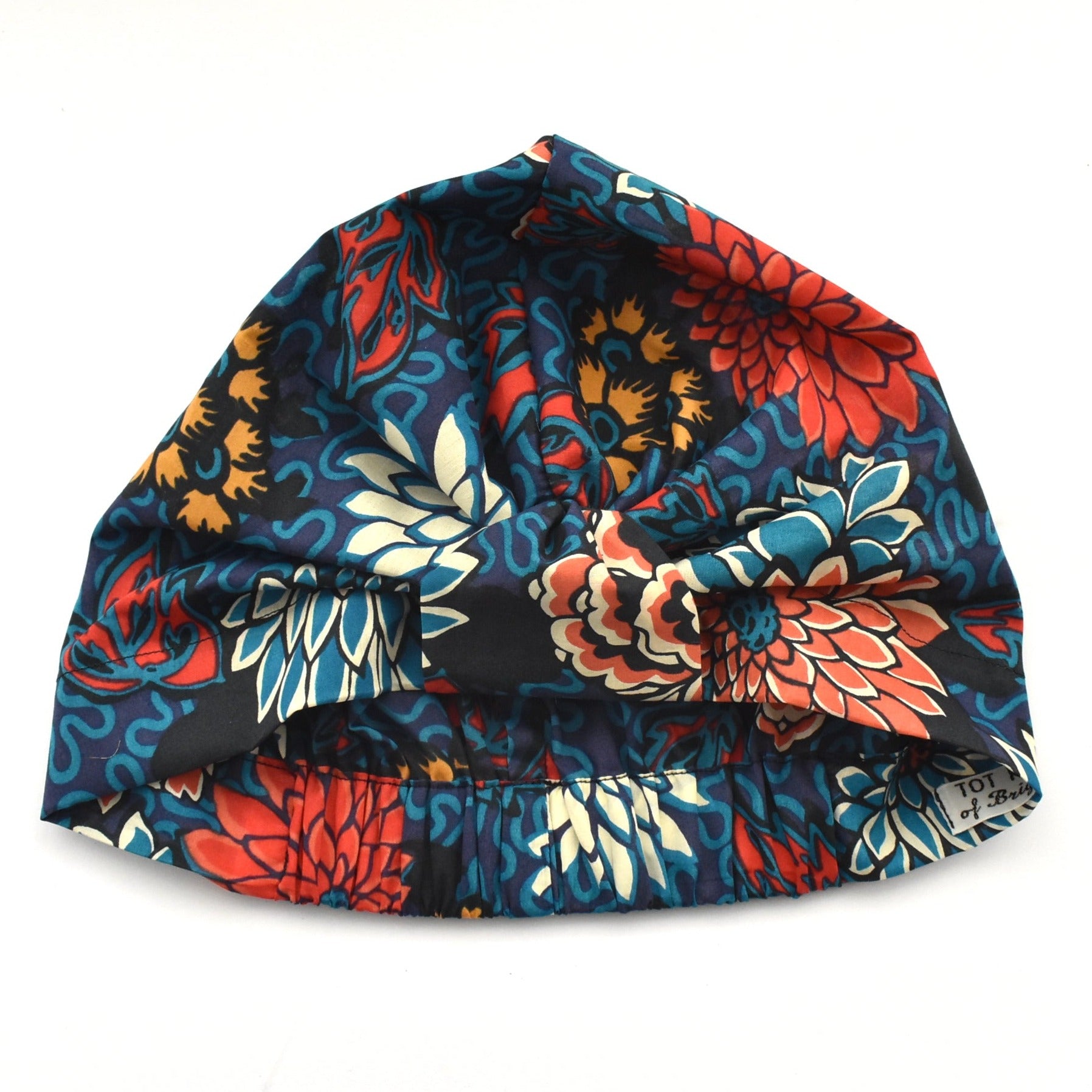 Salty Sea Knot - Swimming Cap Topper - Swim Turban - Vintage Meandering