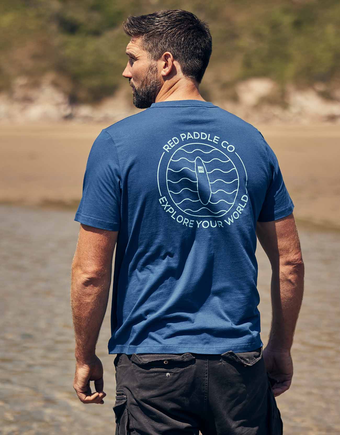 Explore T-shirt - Blue