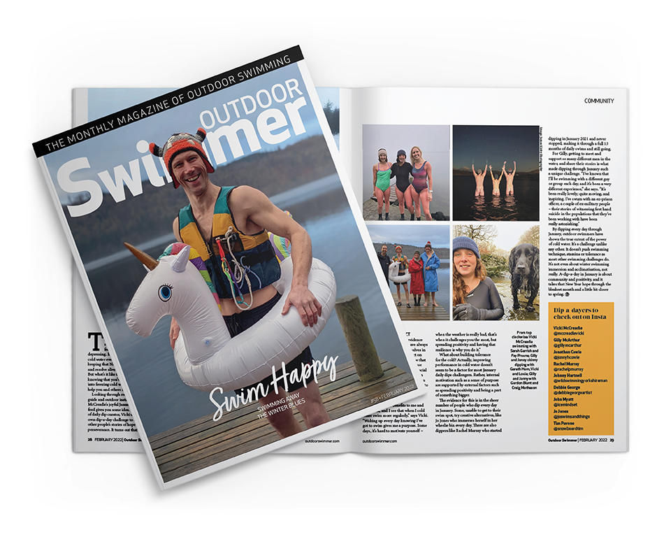 Outdoor Swimmer Magazine - Swim Happy