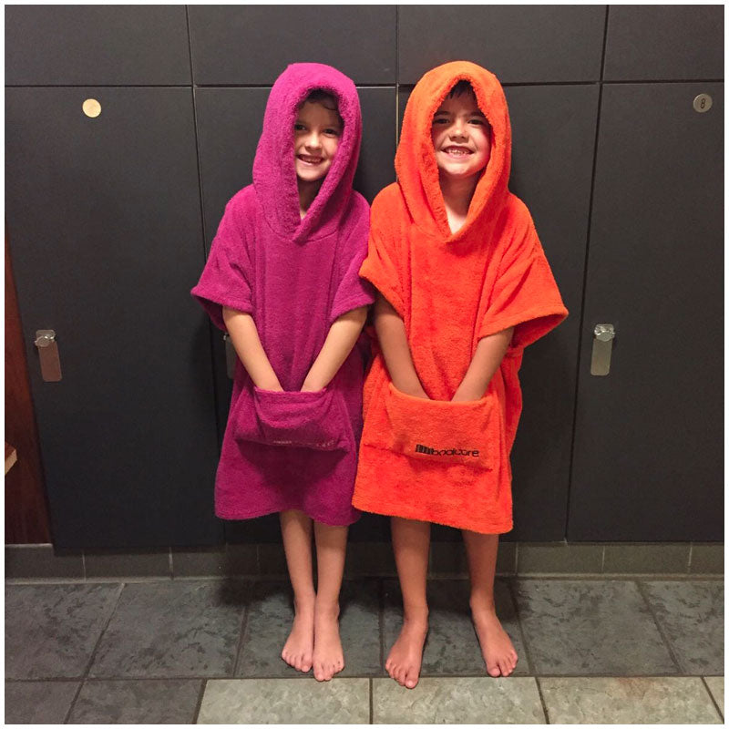 Kids Changing Robe - Orange