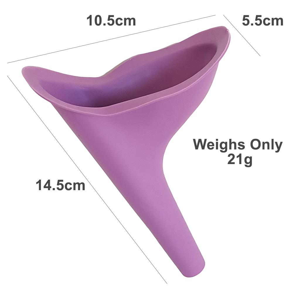 Small female funnel for travel she wee