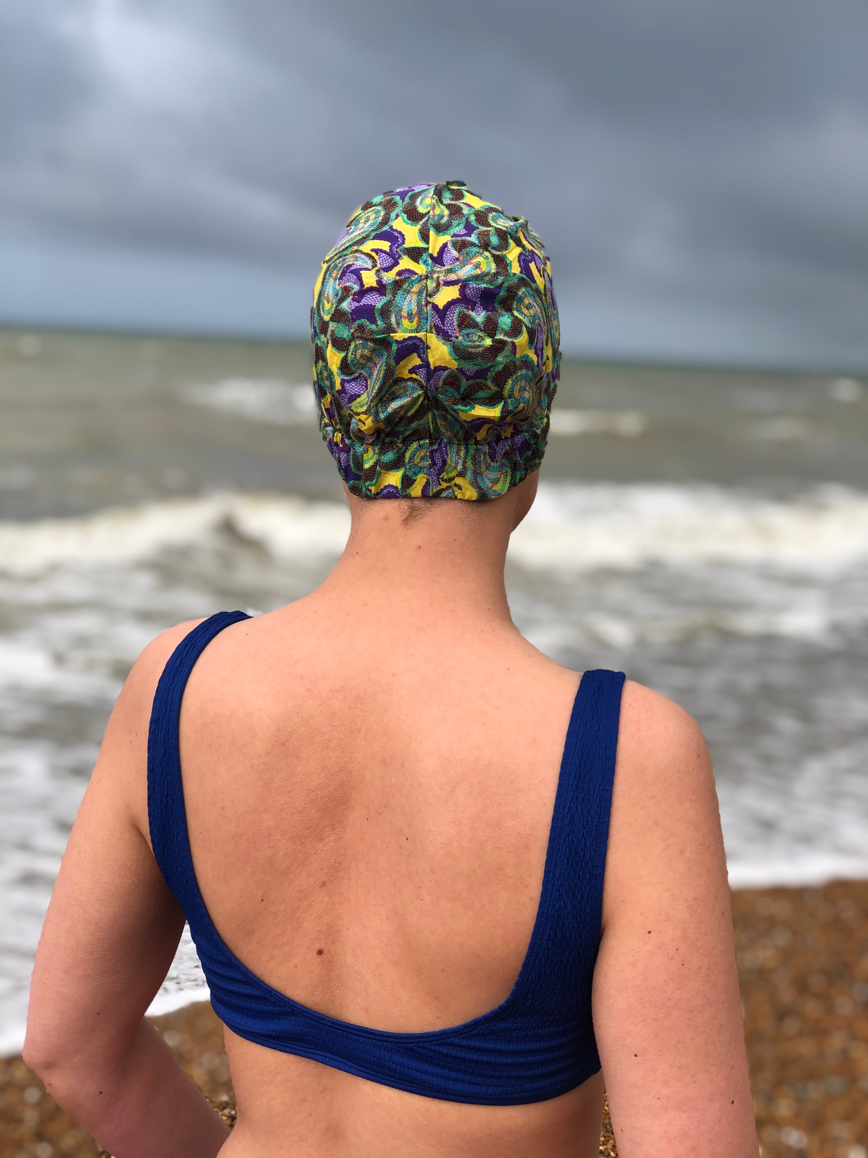 Salty Sea Knot - Swimming Cap Topper - Swim Turban - Babylon