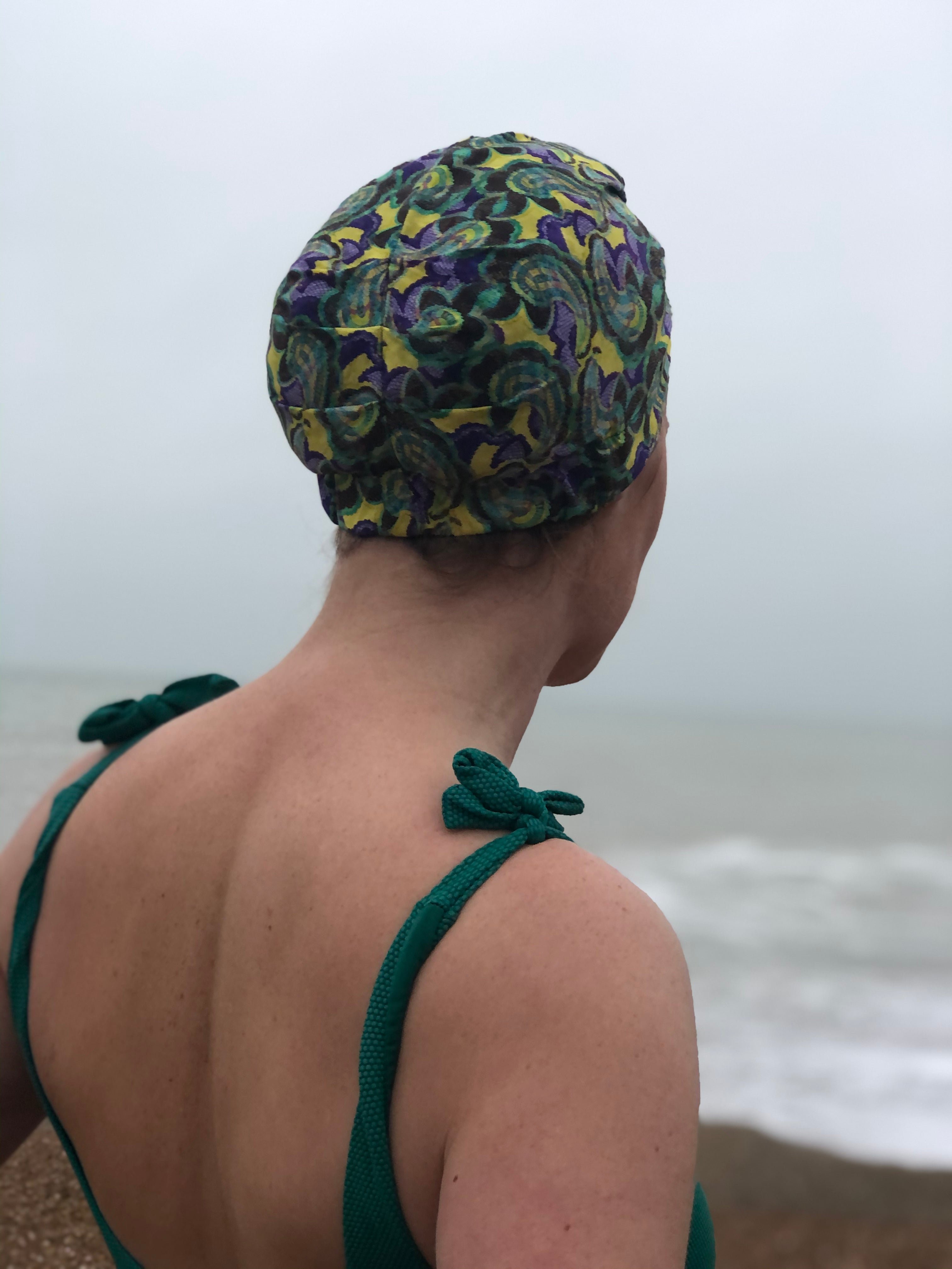 Salty Sea Knot - Swimming Cap Topper - Swim Turban - Babylon