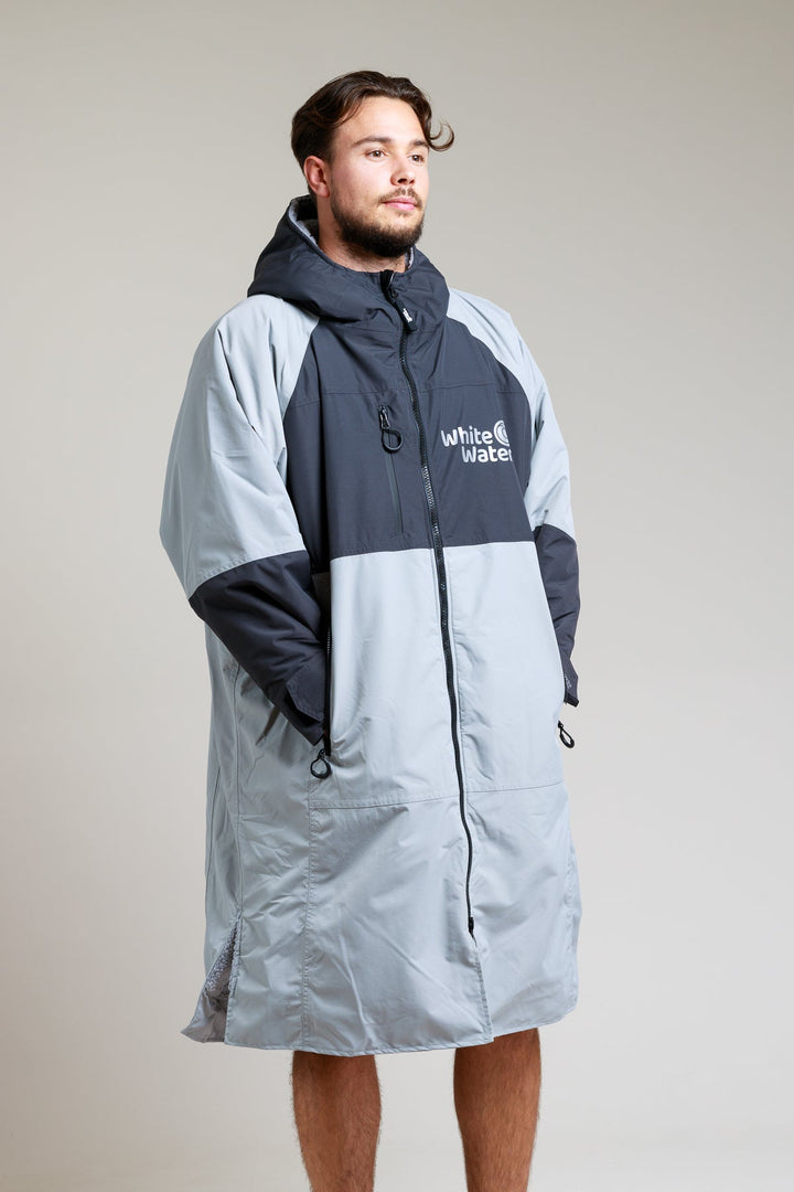 Adults Hard Shell Robe - Steel Grey