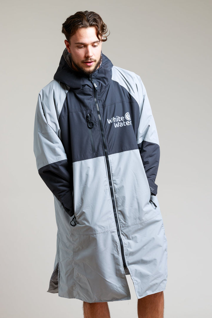 Adults Hard Shell Robe - Steel Grey