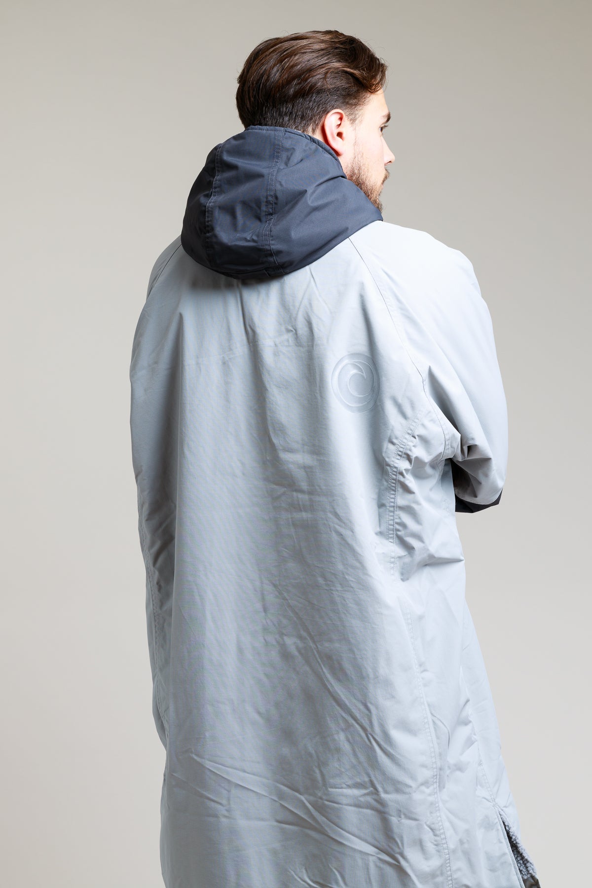Adults Hard Shell Robe - Steel Grey