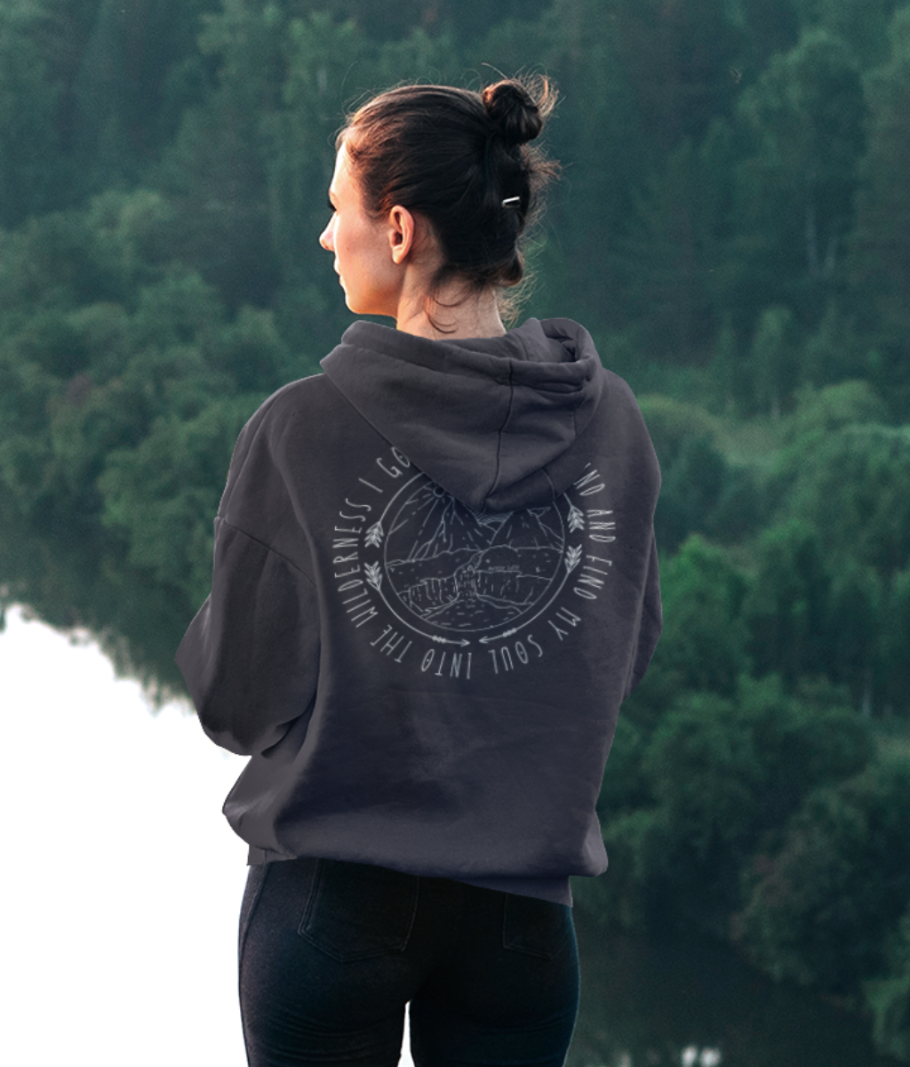 Into The Wilderness Organic Cotton Hoodie