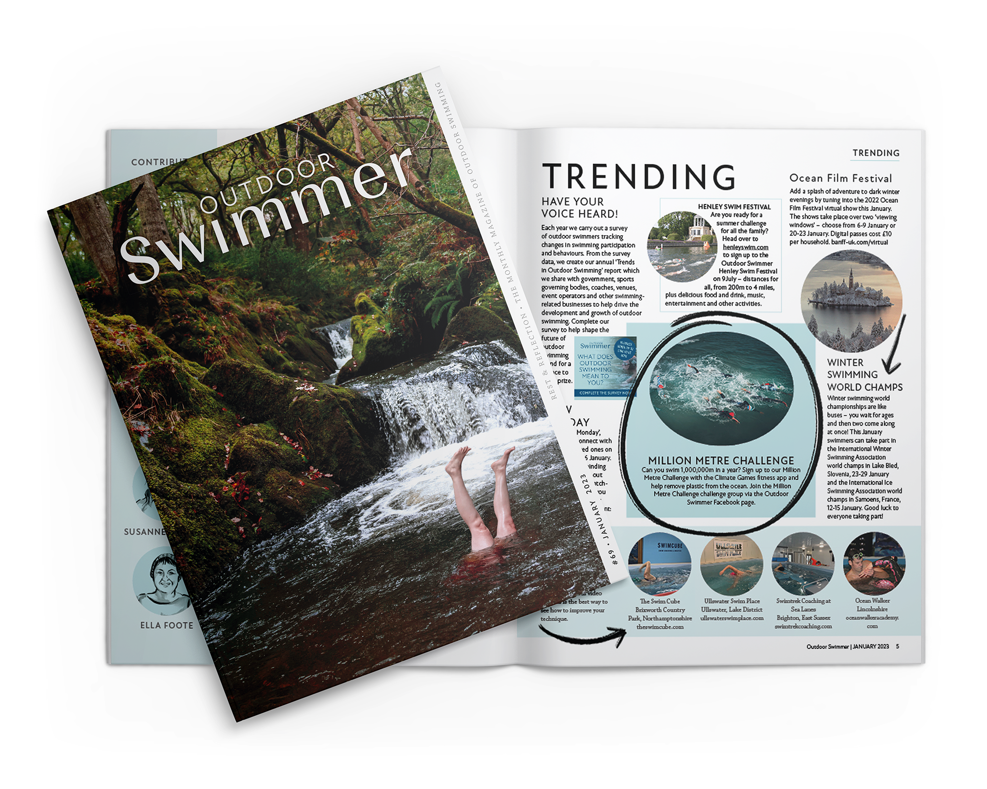 Outdoor Swimmer Magazine - REST & REFLECTION