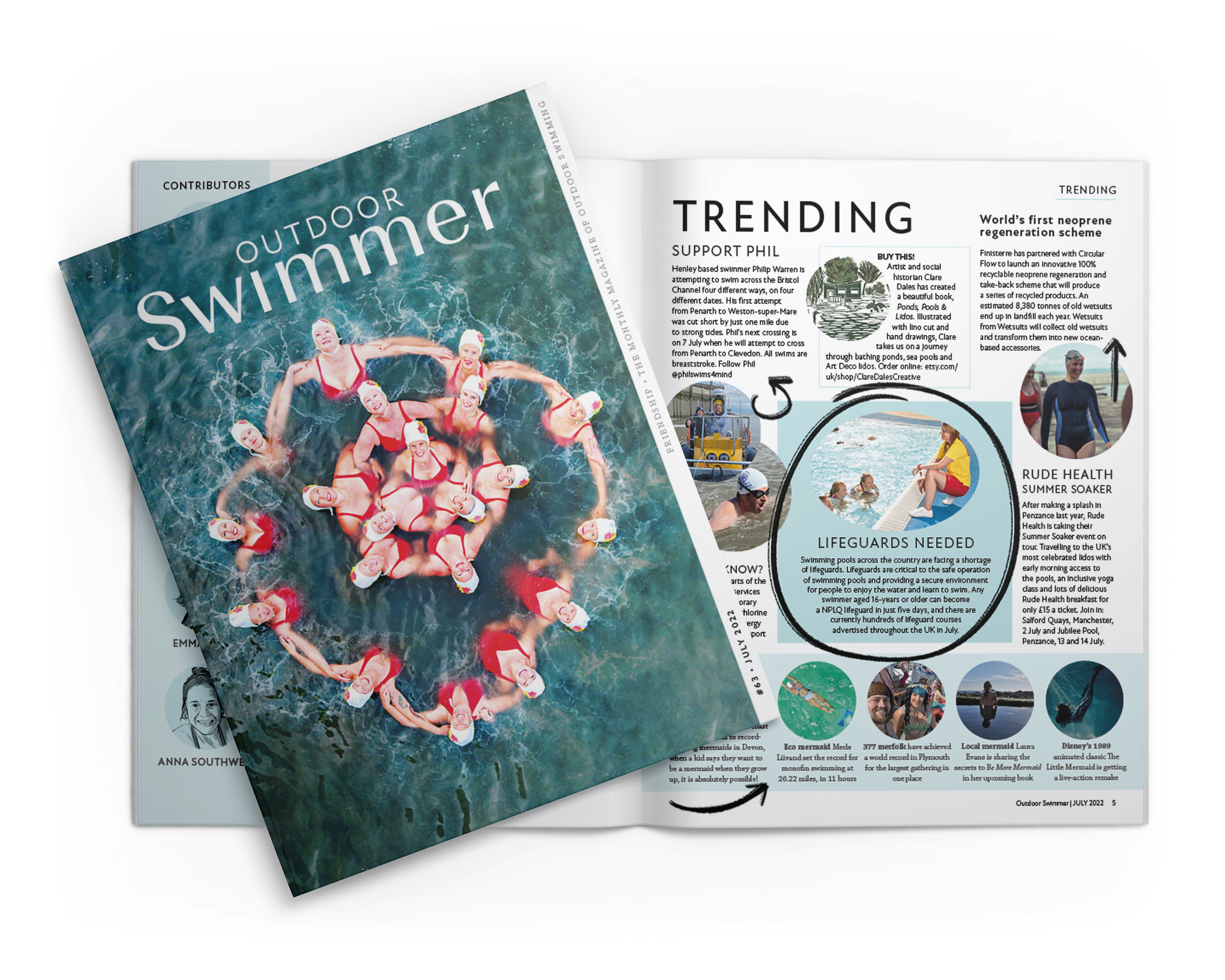 Outdoor Swimmer Magazine - Friendship