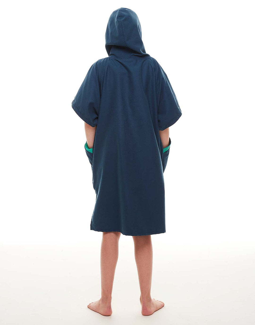 Kids Quick Dry Microfibre Changing Robe - Navy