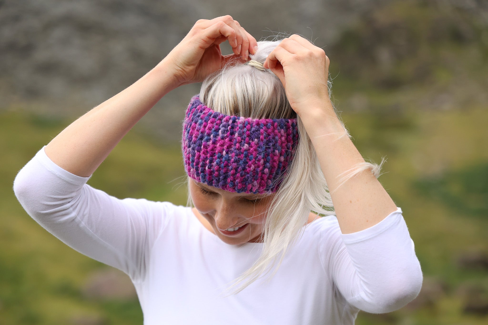 Hand-knitted Headband - Jetty