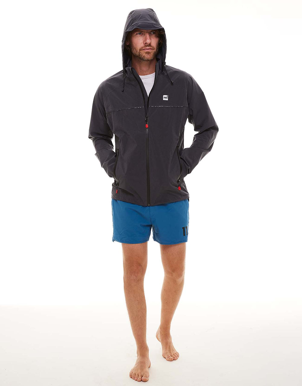 Men's Active Jacket Red Equipment UK – Outdoor Swimmer Shop