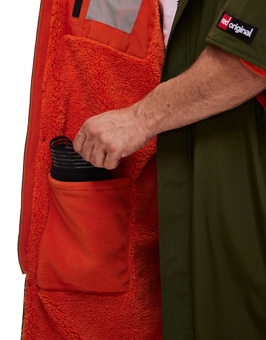 Men's Short Sleeve Pro Change Robe EVO - Parker Green