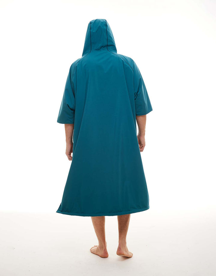 Men's Short Sleeve Pro Change Robe EVO - Teal