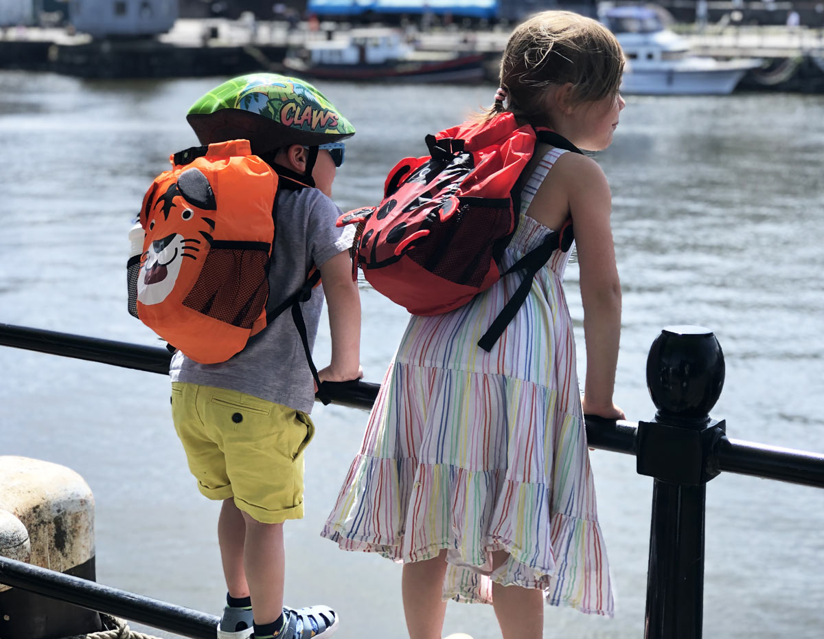 OverBoard Kids Tiger Waterproof Backpack - 11 Litres | OB1216O