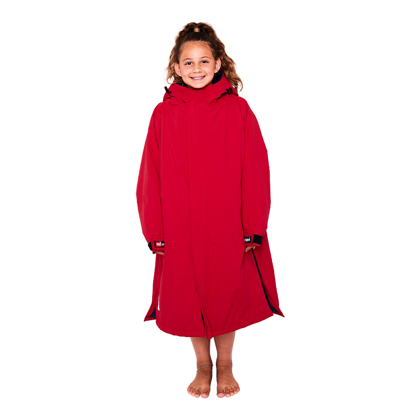 Kid's Dry Pro Robe - Red