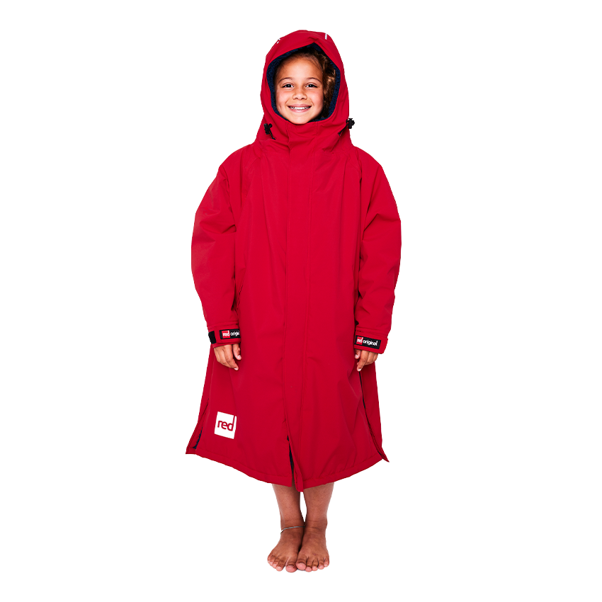 Kid's Dry Pro Robe - Red