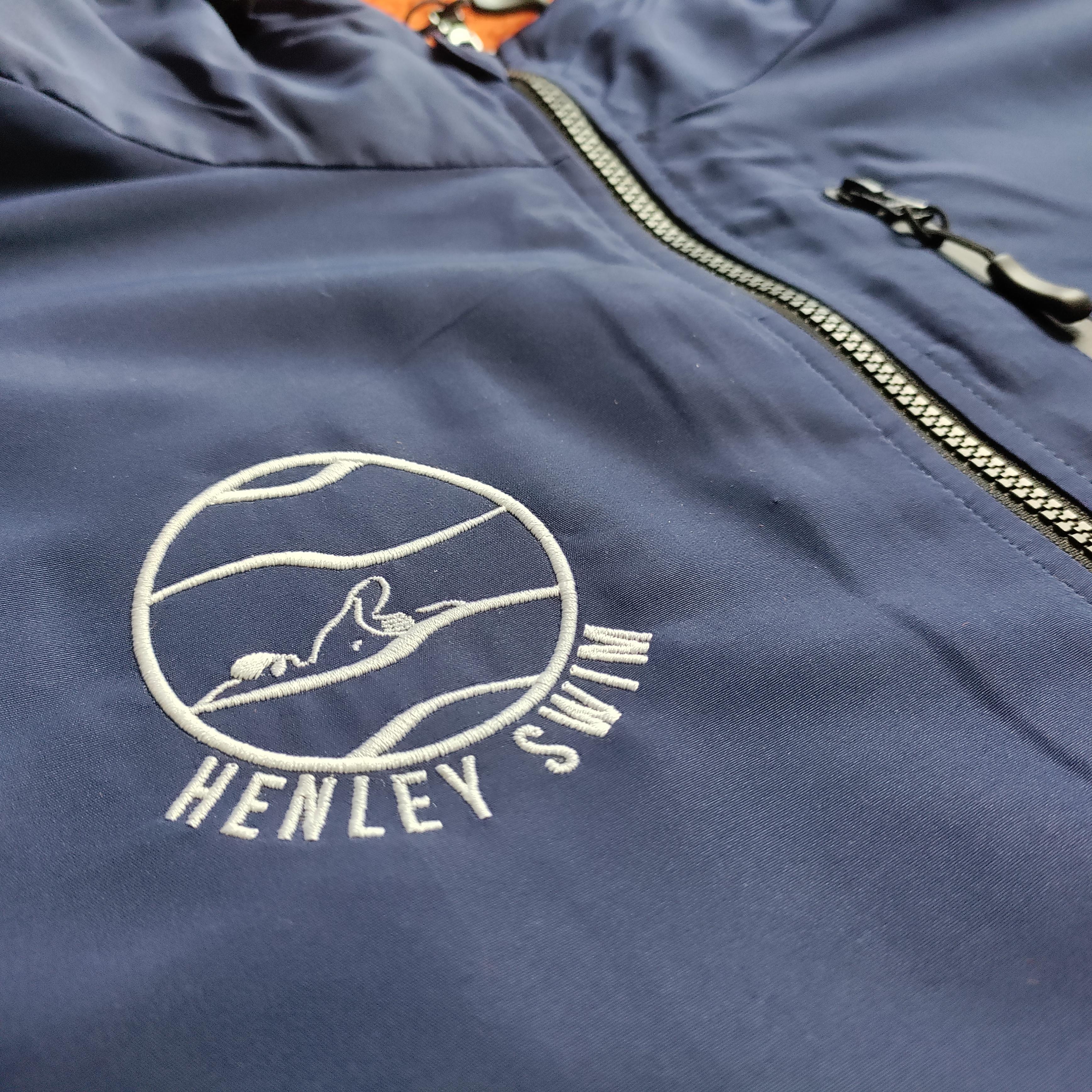 RECYCLED SELKIE ROBE DUAL BRANDED WITH HENLEY SWIM LOGO