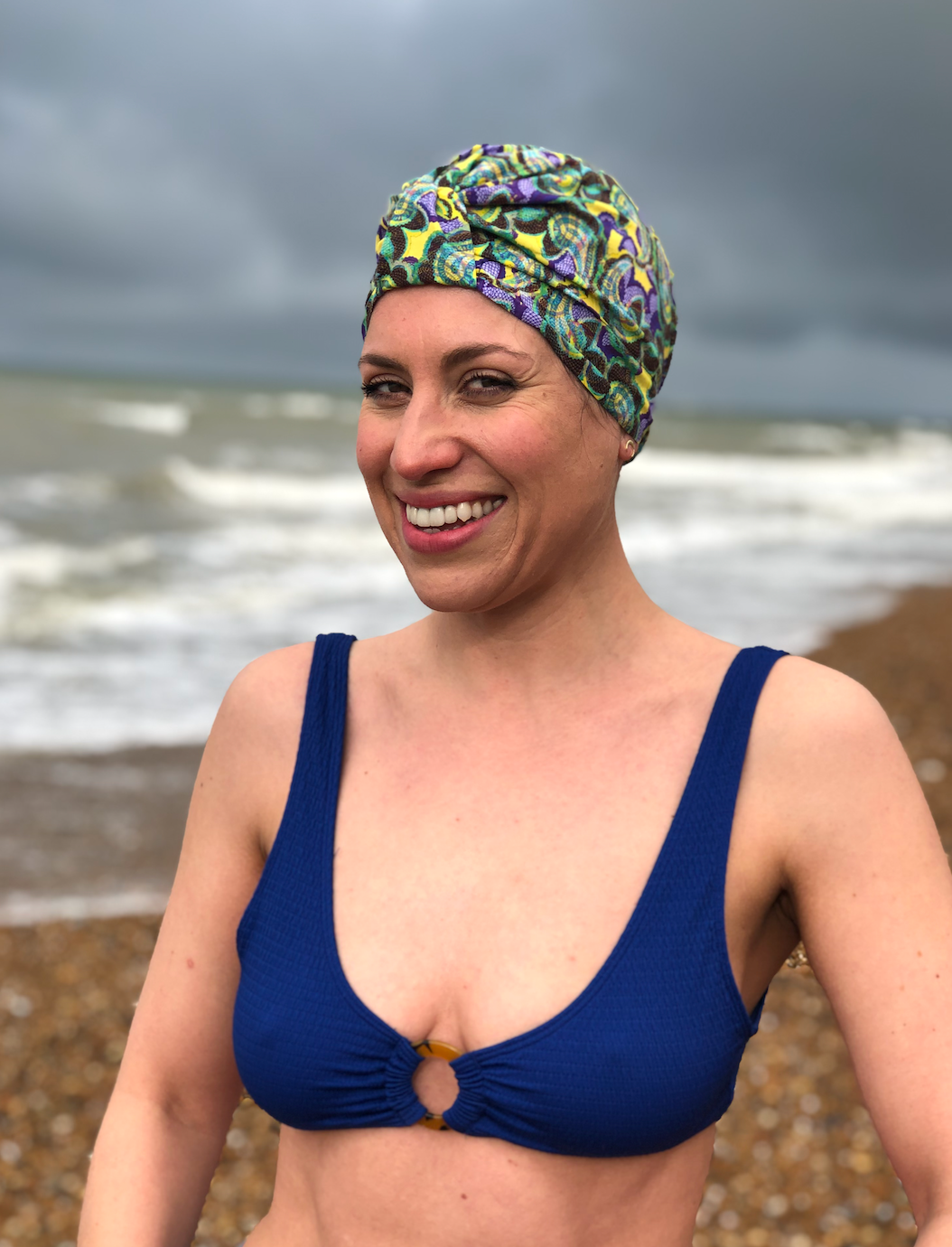 Salty Sea Knot - Swimming Cap Topper - Swim Turban - Babylon