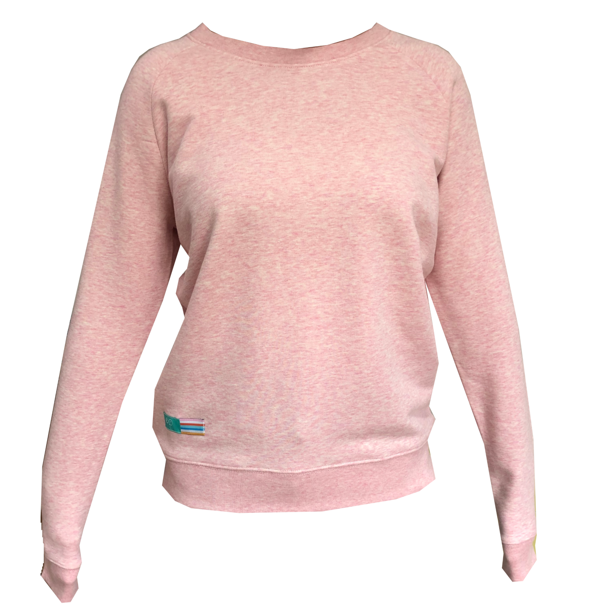 Pink Organic Sweatshirt by ebbflow Cornwall
