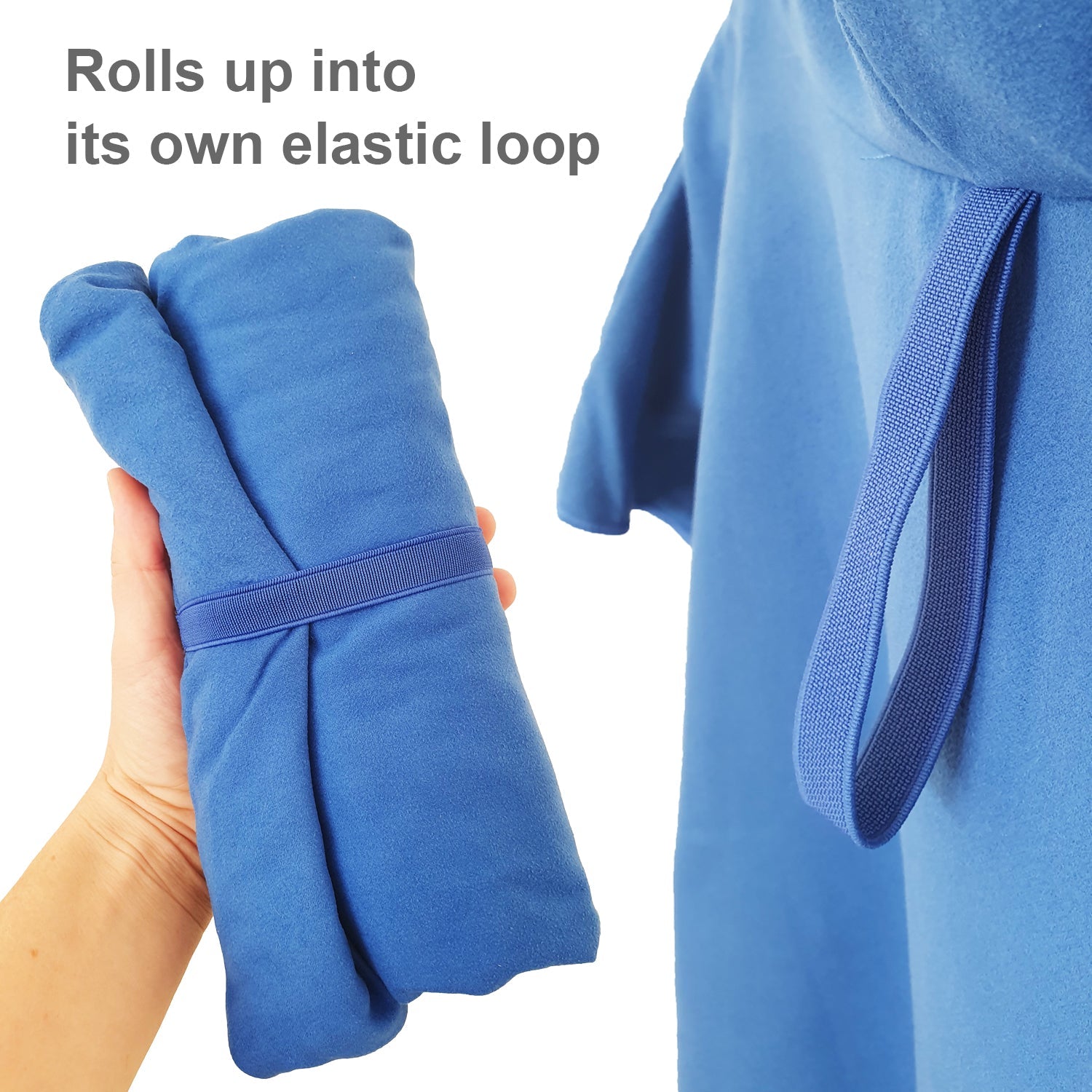 Microfibre Changing Robe and Towel 2 in 1