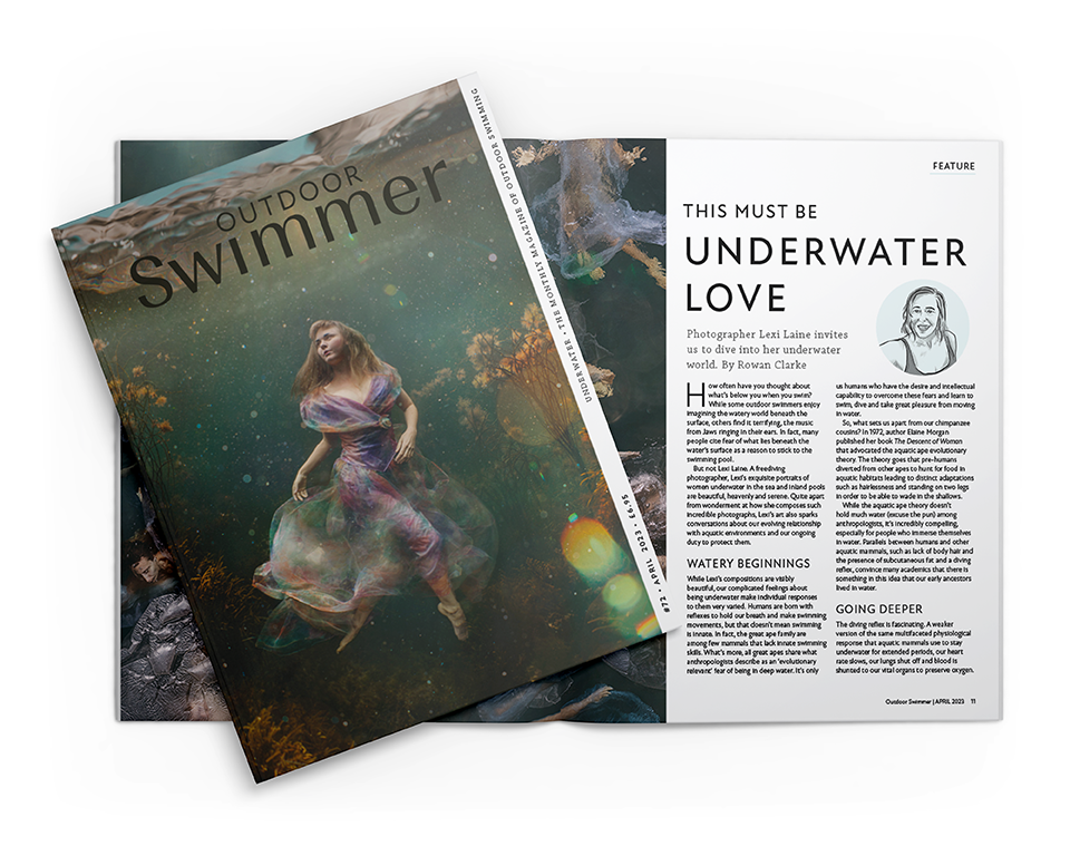 Outdoor Swimmer Magazine – Underwater