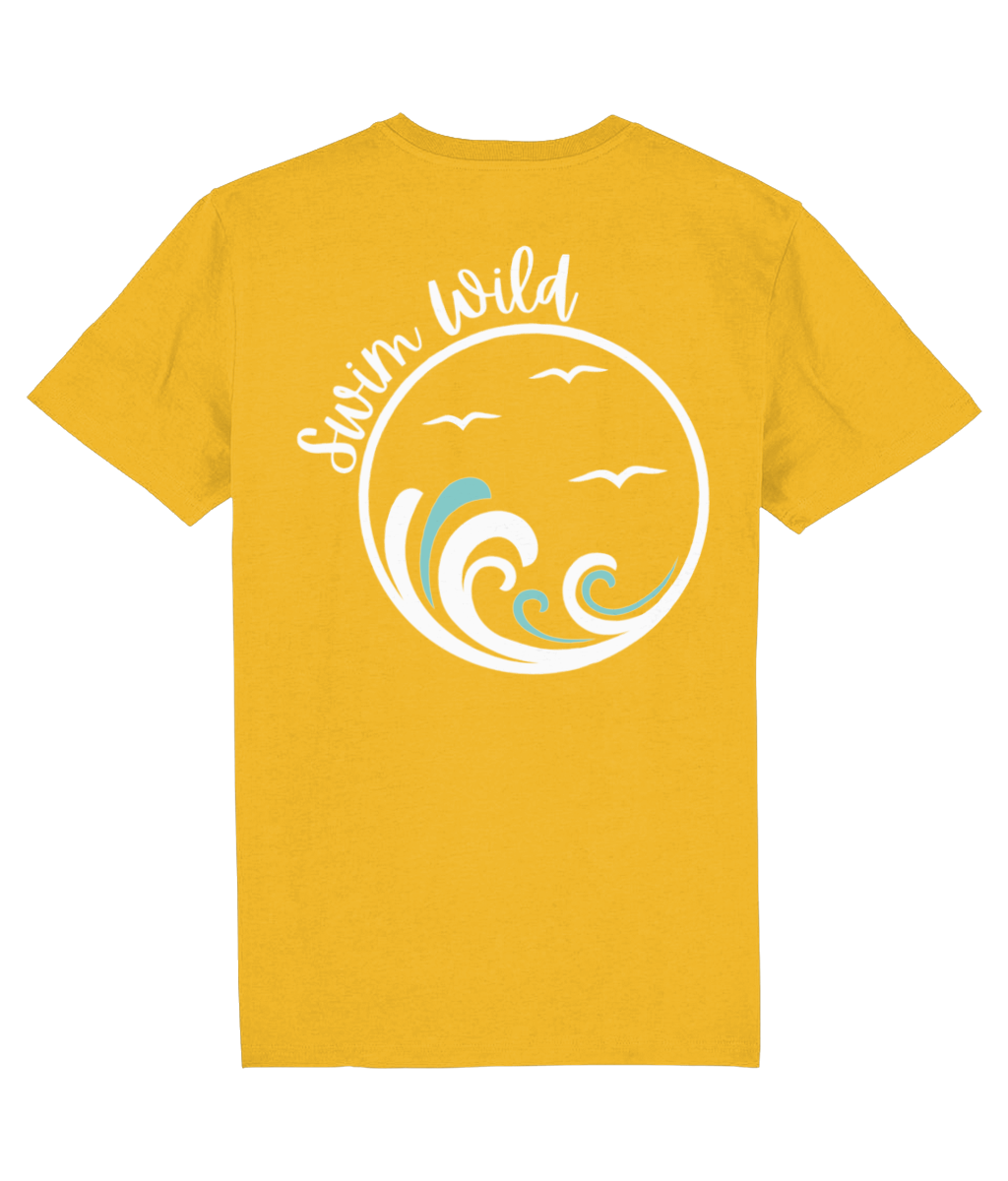 Swim Wild Unisex Organic Cotton T-shirt