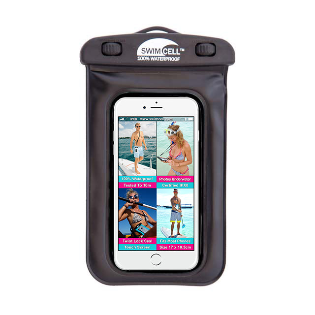 SwimCell Waterproof Phone Case - Standard (up to 10 x 16cm)