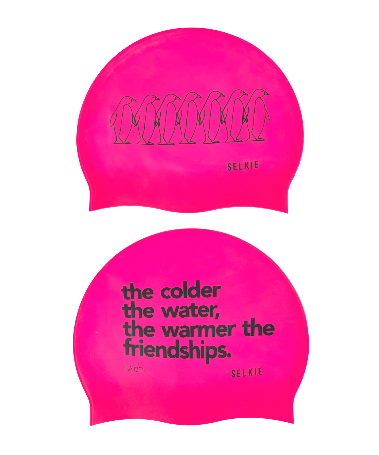 SWIM CAP - PENGUINS & FRIENDSHIPS