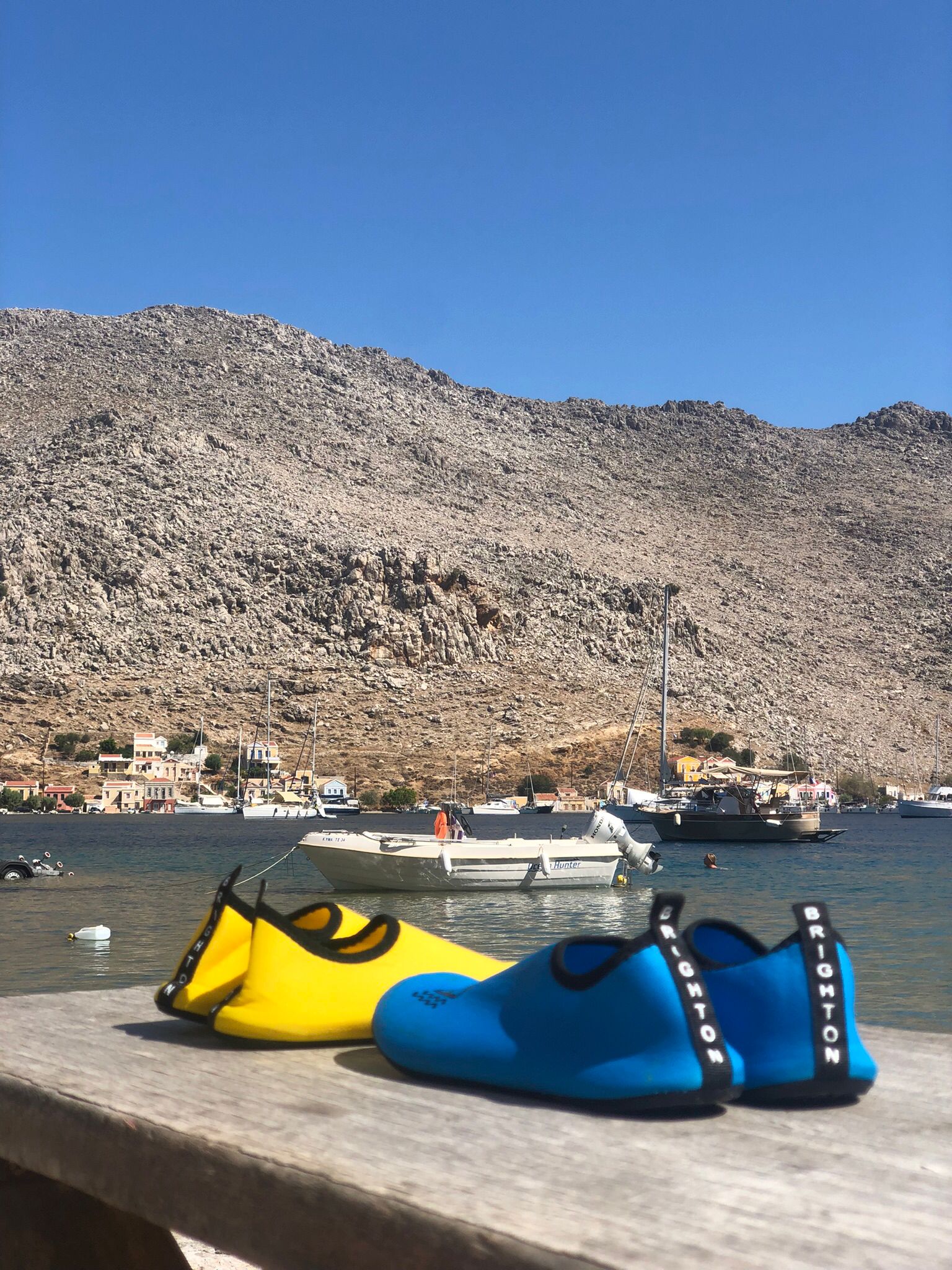 Sunburst Yellow Water Shoes