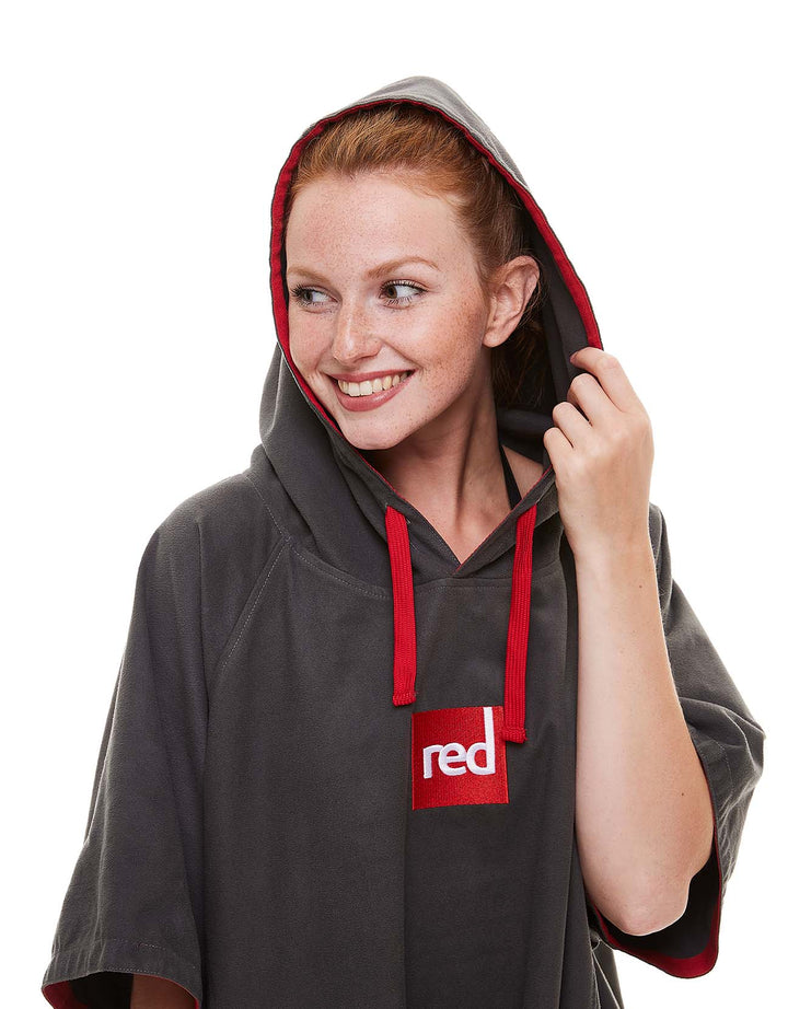 Women's Quick Dry Microfibre Changing Robe - Grey