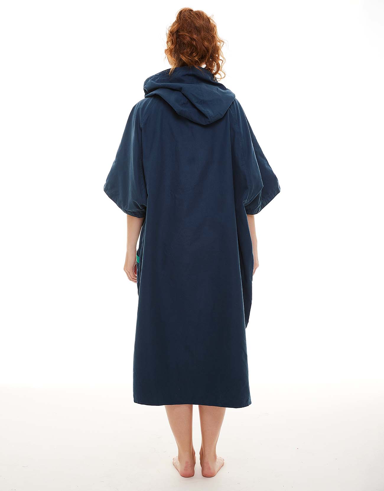 Women's Quick Dry Microfibre Changing Robe - Navy